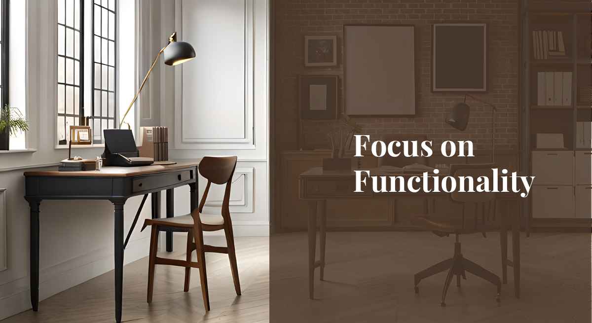 Focus on Functionality